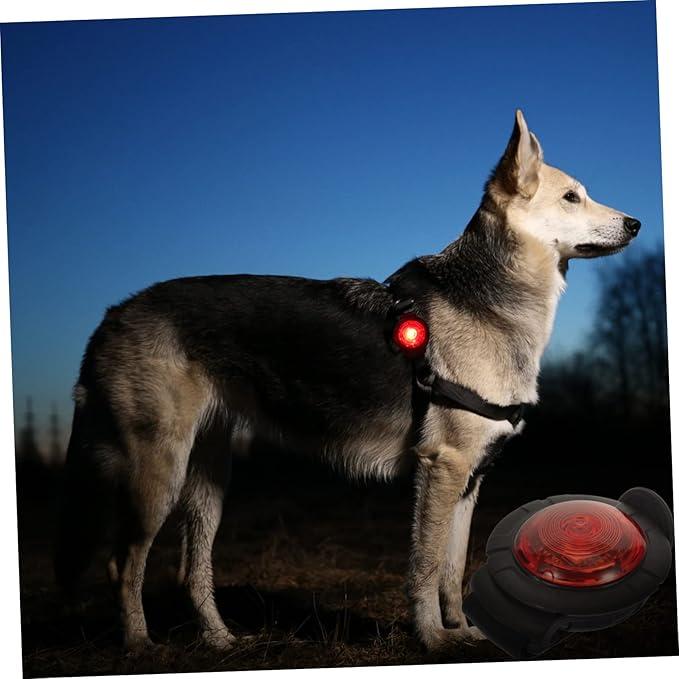 DOITOOL Pet for Dog Walking Rechargeable Led Collar Lamp for Night Visibility Outdoor Pet Light for Evening Walks and Outdoor Activities