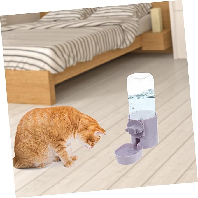 VANZACK Household Pet Automatic Water Dispenser Hanging Dog Water Bowl Capacity Easy to Design for Cats and Dogs Compact Portable Waterer