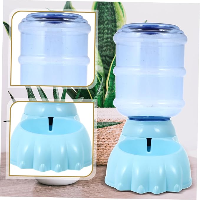 HANABASS Automatic Pet Water Dispenser Gravity Feeder for Dogs and Cats Pet Water Feeder Random Color
