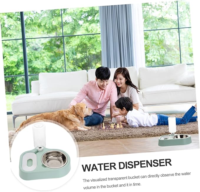 Milisten Water Dog Dispenser Automatic Pet Feeder Refillable Cat Bowl Pet Drinking Tool Easy Access