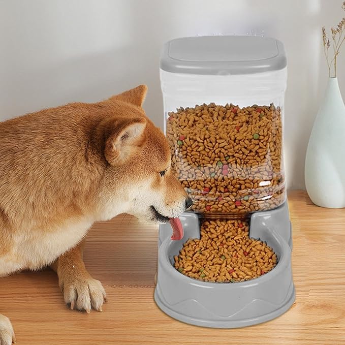 Pet Waterer - Indoor Cat Food Dispenser | Auto-Dispensing Pet Feeder, Automatic Meal Dispenser with Durability, Large Capacity Cat Feeder, Pet Water Dispenser for Cats Pets Small Dogs