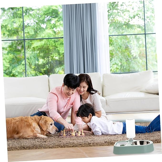 Automatic Cat Water Dispenser Capacity Pet Water Feeder Bowl Running for Dogs
