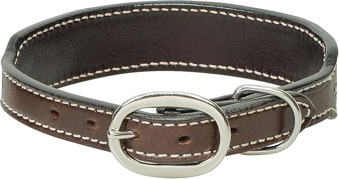 Weaver Leather Pet Beaded Basket Weave Dog Collar
