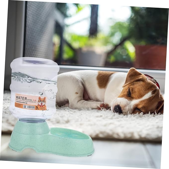 Large Capacity Pet Waterer Auto Dog Cat Water Bowl Portable Pet Water Container