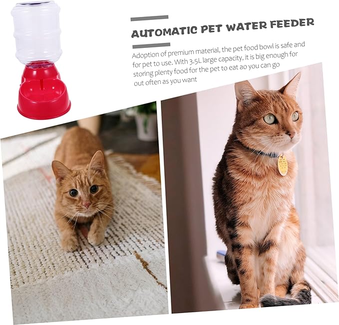 BESPORTBLE Pet Water Fountain Automatic Feeder for Dog Cat Large Capacity Easy Clean Leakproof Design