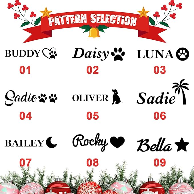 Custom Dogs & Cats Santa Hat, Personalized Santa Cap for Puppy, 2025 Christmas Hats for Dog & Cat, Xmas Party Hat for Small Medium Large Dogs Cats