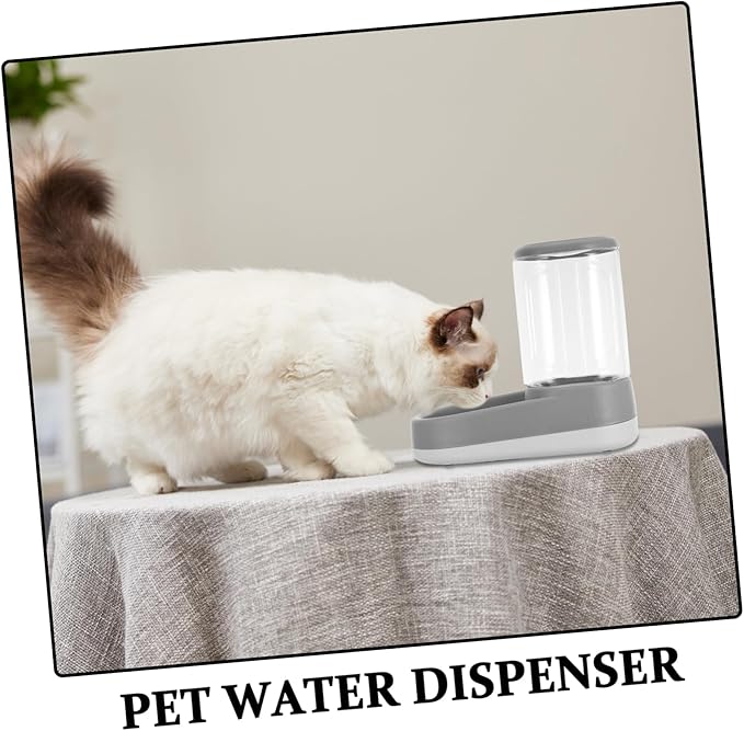 BESPORTBLE Automatic Pet Feeder Water Dispenser Capacity for Dog Cat Gravity Cat Feeder Timed Feeding