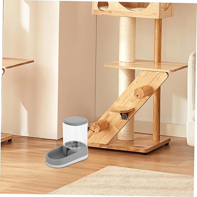 Automatic Pet Feeder and Water Dispenser Capacity Food and Water Station for Dogs and Cats Timed Feeding Low Noise Operation for Busy Pet Owners