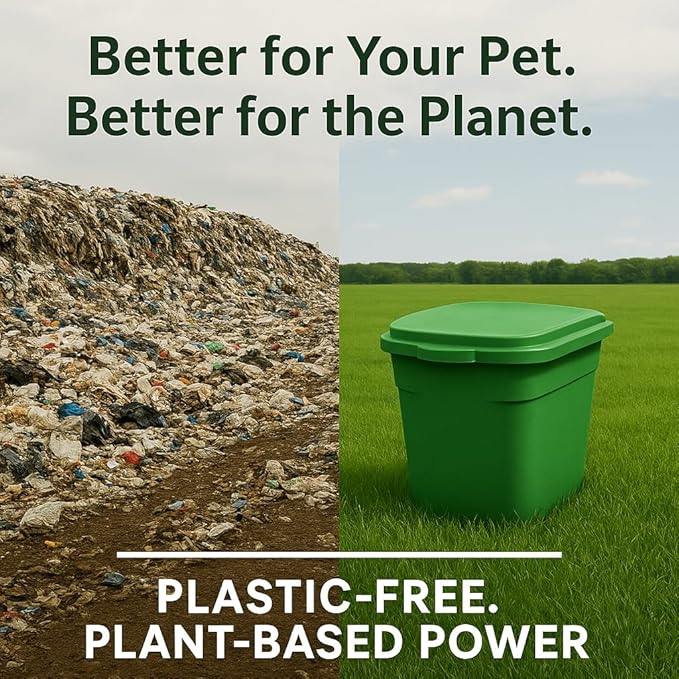 MossyPaws Biobased Dog Poop Bags – 240 Count (16 Rolls) – Plant-Based, Leak-Proof, Durable – Eco-Friendly Pet Waste Bags with Recyclable Packaging – 9x13 Inch – Fits All Dispensers