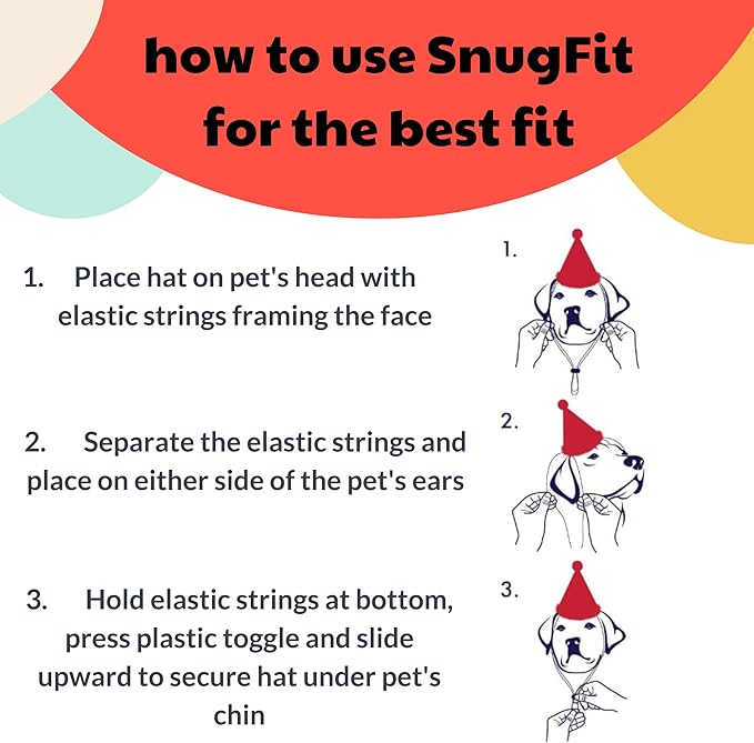Huxley & Kent Pet Hat | Ugly Sweater Antler (Small) | Fun Christmas Holiday Hat for Dogs/Cats | Cute, Comfortable and Fun | SnugFit Strings for Best Fit