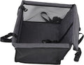 HANABASS Dog Car Seat Material Portable Pet Carrier for Dogs and Cats Breathable Design Front Pocket Easy to Install for Travel
