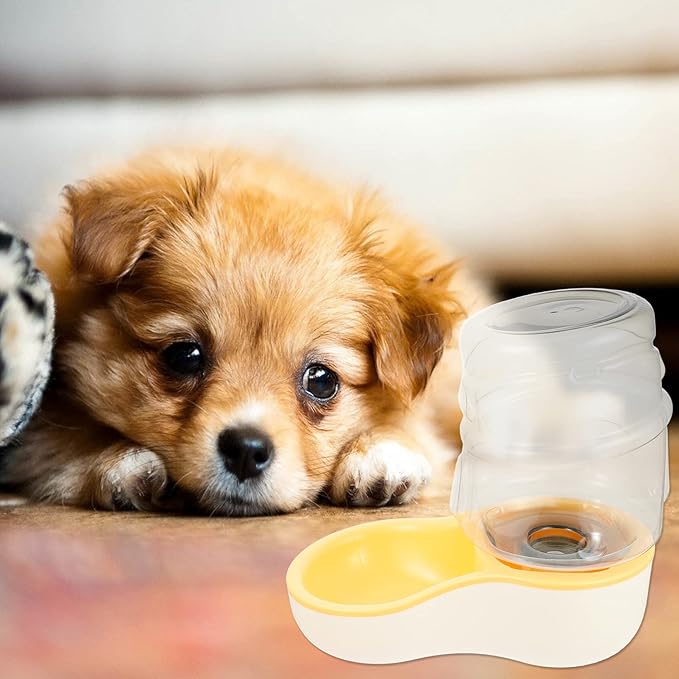 balacoo 1pc Automatic Pet Water Feeder Non- Pet Bowl for Dogs and Cats Unique Design Fixed Water Level for Home Travel