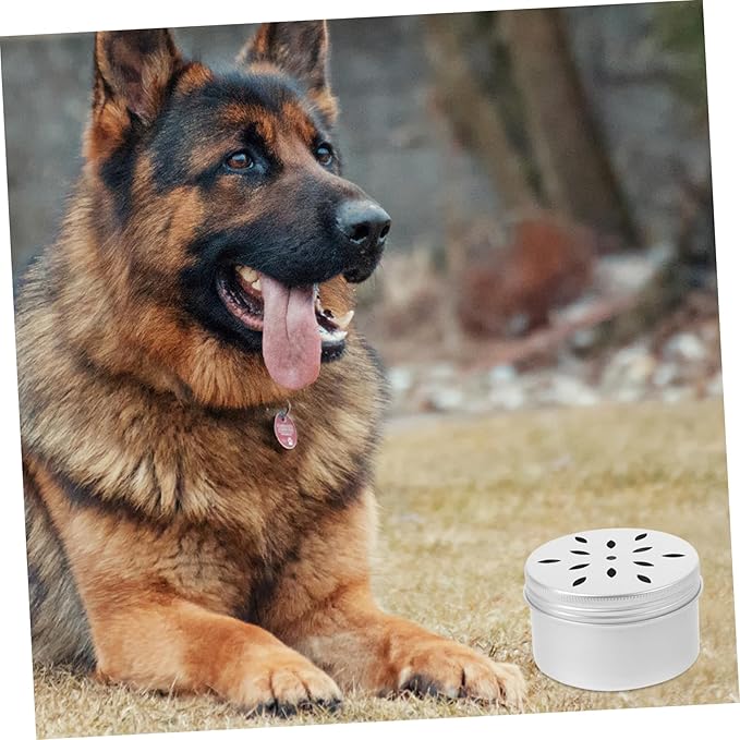 MERRYHAPY 10pcs Dog Scent Training Containers for Odor Detection Aluminum Scent Training Box Nose Work Tool for Dog and Stress Relief