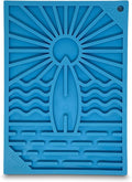 SodaPup Surf eMat – Durable Enrichment Feeder Made in USA from Non-Toxic, Pet-Safe, Food Safe Rubber for Mental Stimulation, Avoiding Overfeeding, Fresh Breath, Digestive Health, & More