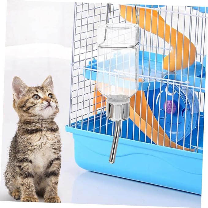 Dog Cat Water Dispenser Hanging Water Bottle Feeder Automatic Feeder Rabbit Bottle Simple Design