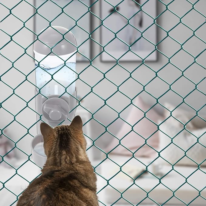 Pet Hanging Feeder Automatic Water Dispenser Water Bottle for Dogs Cat Pet Feeder Abs Material