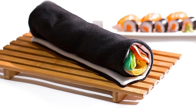 Sushi snuffle dog toy, interactive, mental exercise, dog gift, Handmade in USA