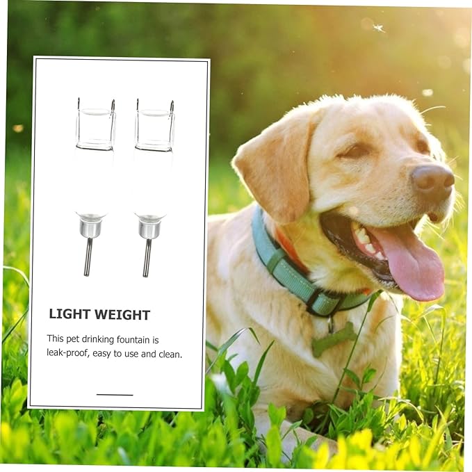 4pcs Automatic Dog Water Dispenser Pet Drinking Fountain Capacity Easy to Install No Leak Design Convenient Pet Feeder for Cats and Dogs
