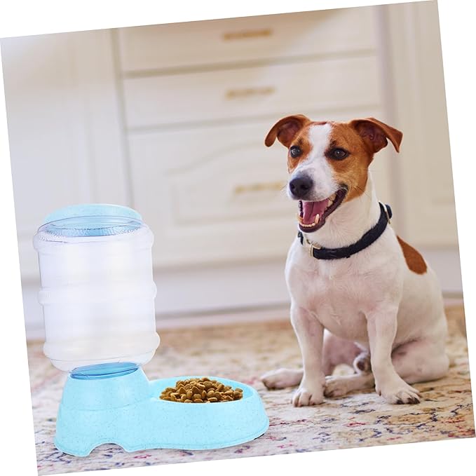 Automatic Pet Food Dispenser for Cats and Easy to Use for Supply Reduces Feeding Effort and Convenient Feeding