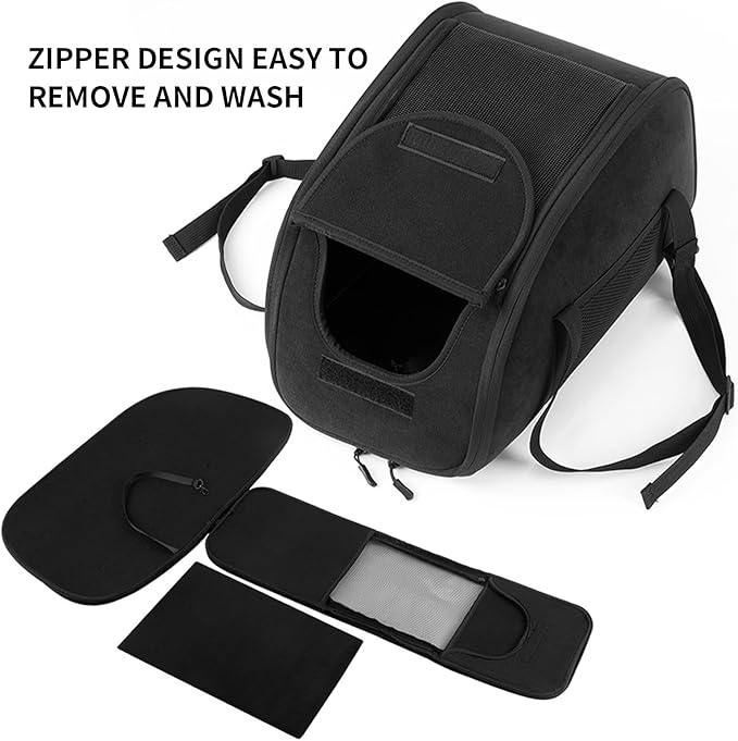 Puppy Car Booster Seat - Small DogsPet Seat, Puppy Car Seats - Pet Booster Seats, Soft Washable Travel Accessories | Secure Bed Safety Harness,