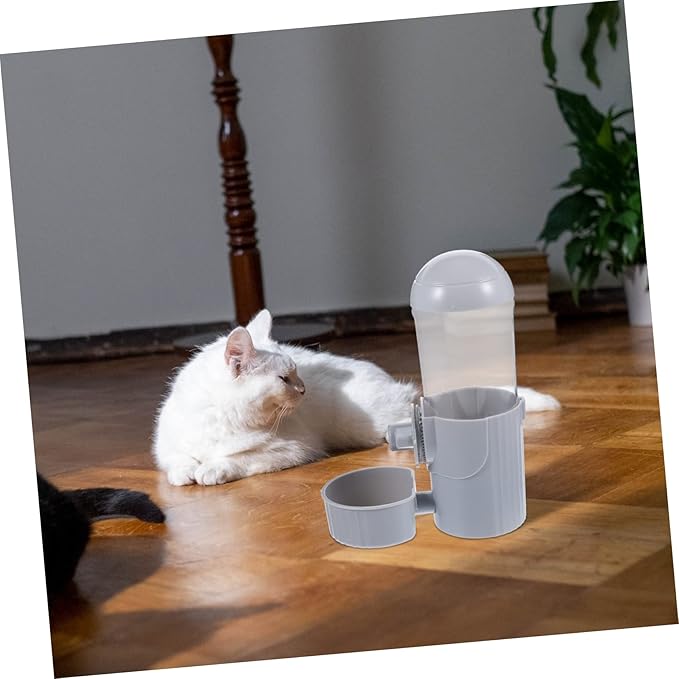 BESPORTBLE Wear-Resistant Pet Water Dispenser Convenient Hanging Dog Feeder Automatic Cat Water Bowl Leak Design for Easy Refills for Pets Cages Capacity
