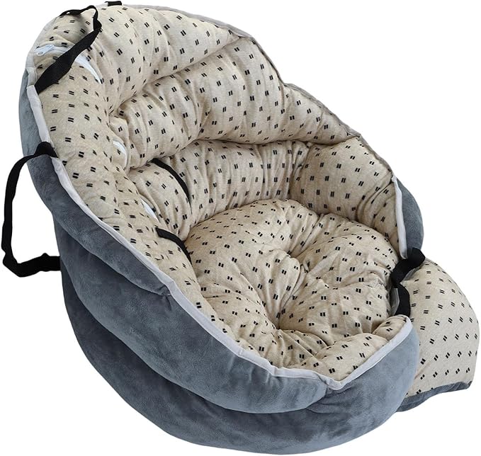 GLOGLOW Dog Car Seat, Portable Lightweight Pet Travel Carrier Bed for Small Dogs and Cats, Car Camping Outdoor Adventures Travel Supplies