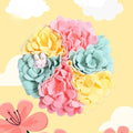 Colorful Pet Snuffle Mat for Dogs Rabbits Hamsters, Slow Feeding Nose Work Mat, Pet Enrichment Sniffing Pad for Boredom and Digestion (V1)