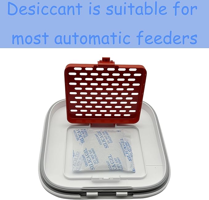 12-Pack Replacement Desiccant Bags for PETKIT Automatic Pet Feeders Cat Dog Feeders Desiccant Bag (12)