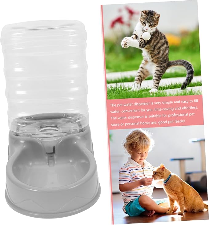 Automatic Dog Water Feeder Dispenser Pet Water Dispenser for Cats and Capacity Practical Pet Accessory