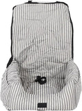 Dog Booster Seat, Washable Pet Car Cover with Safety Belts, Adjustable Straps, Thick PP Cotton Pet Car Bed for Dogs, Small Dog Car Seat Travel Safety Car Seat, Easy to