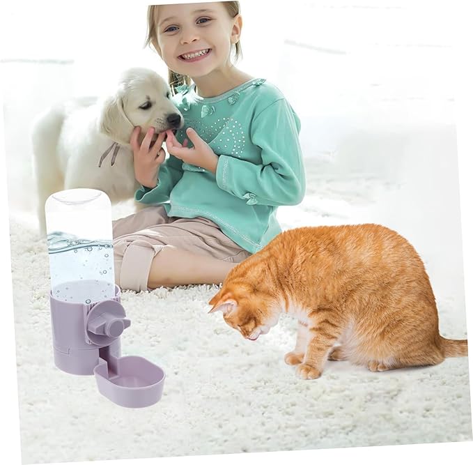 Yardwe Automatic Pet Water Dispenser Hanging Waterer for Cats and Dogs Capacity for Keeping Pets Hydrated Indoors