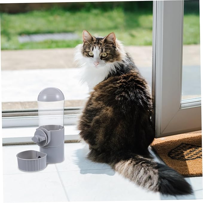 Milisten Wear-Resistant Automatic Pet Water Feeder for Dogs Cats Convenient Hanging Design Capacity Easy to and Install for Hydration Needs