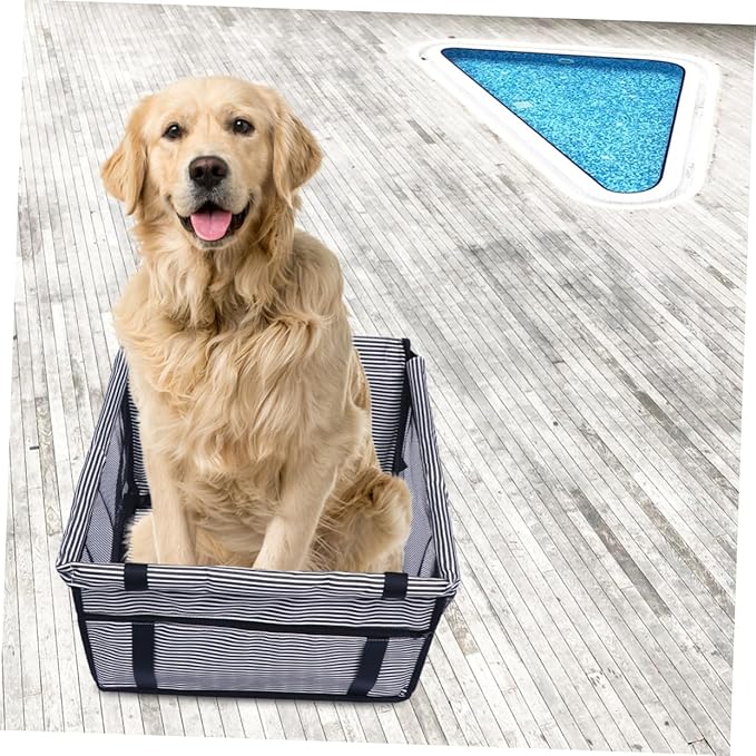 Pet Travel Carrier Safety Belt for Dogs Breathable Mesh Design Lightweight and Pet Seat for Cars for Road Trips and Travel Adventures
