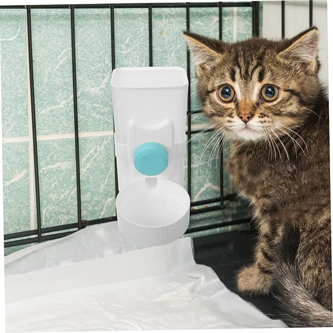 Automatic Pet Water Feeder Dog Water Dispenser for Cage Easy to Install Leak Design Suitable for Wire Spaces for Cats and Dogs Pet Supply