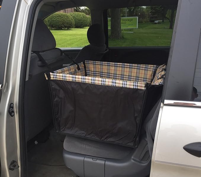 FixtureDisplays® Dog Cat Car Seat Basket Bed Carrier Pet Travel Booster Safety Back Seat12234 12234-NF
