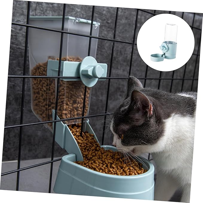 Totority Automatic PET Water Dispenser Hanging PET Waterer for Cats and Dogs Indoor Animal Feeder Material 1.5L Capacity for Home Use