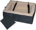 Pet Gear Lookout Booster Car Seat, Removable Comfort Pillow, Safety Tether Included, Installs in Seconds, No Tools Required, 4 Colors