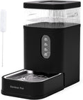 Gardner Pet Automatic Dog Water Dispenser Gravity Waterer with Stainless Steel Bowl Water Dispenser 8.5L Large Capacity Water Feeder with Filters for Dogs Cats Pets, BPA-Free Noise-Free (Black, 8.5L)