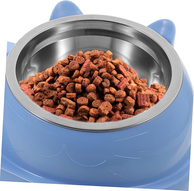 Pet Automatic Water Dispenser with Dual Bowls Stylish Durable Cat and Dog Feeder Bite-Resistant and Design Easy to Clean for Home Use