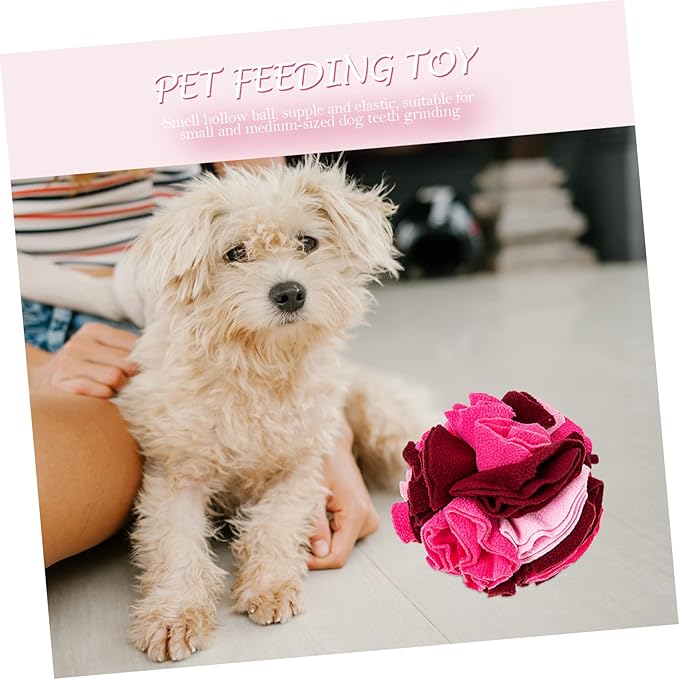 Interactive Dog Toy Smelling Bulb for Dogs Pet Sniff Training Ball Hidden Food
