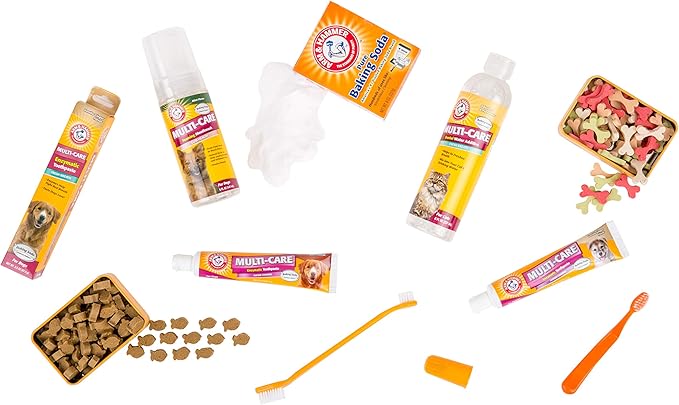 Arm & Hammer for Pets Dog Dental Breath Mints with Baking Soda, Chicken Flavor Dental Treats to Help Freshen Dog Breath and Support Oral Care, Fresh Mint Scent, 1.7 Oz