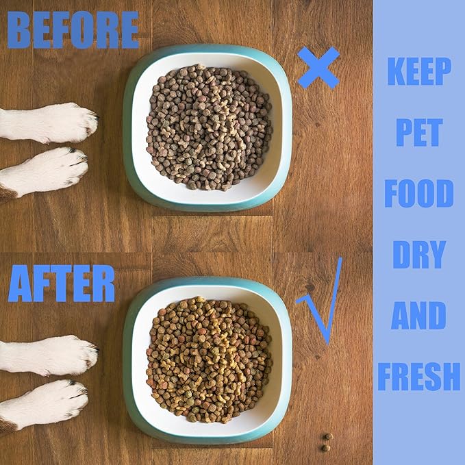 12-Pack Replacement Desiccant Bags for Voluas Automatic Pet Feeders Cat Dog Feeders Desiccant Bag (12)