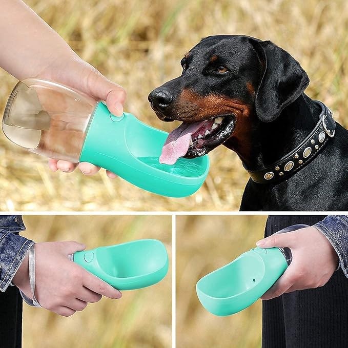 AKOTI Automatic Pet Water Dispenser Self-Dispensing Gravity Pet Feeder Water Cat Dog Feeding Bowl Drinking Water Automatic Feeding Pet Supplies(1-Set)