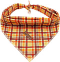 Elegant little tail Fall Dog Bandana, 1PC Girl Boy Dogs Bandanas Halloween Bib Scarf Soft Washable Square Scarf Adjustable Dog Kerchief for Small Medium Large Dogs