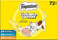 Temptations Lickable Spoons Adult Wet Cat Treats, 72 Spoons, Variety Pack