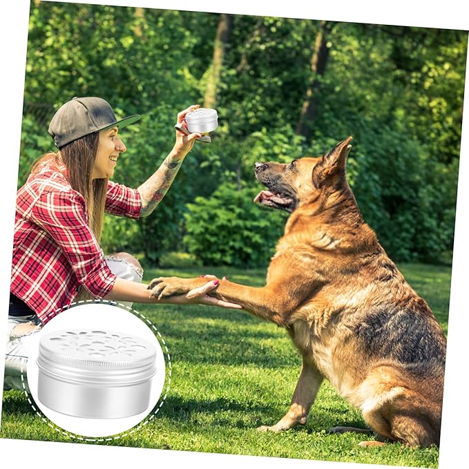 BESPORTBLE 10pcs Dog Scent Training Kit Aluminum Sniffle Box for Smelling Training Treats for Dogs Odor Tool Nose Tool