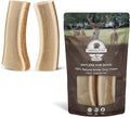 WhiteTail Naturals - Split Antlers for Large Dogs - (2 Pack- Large) - Naturally Shed, Long Lasting Dog Antler Horn - Tough Chew Bones for Aggressive Chewers