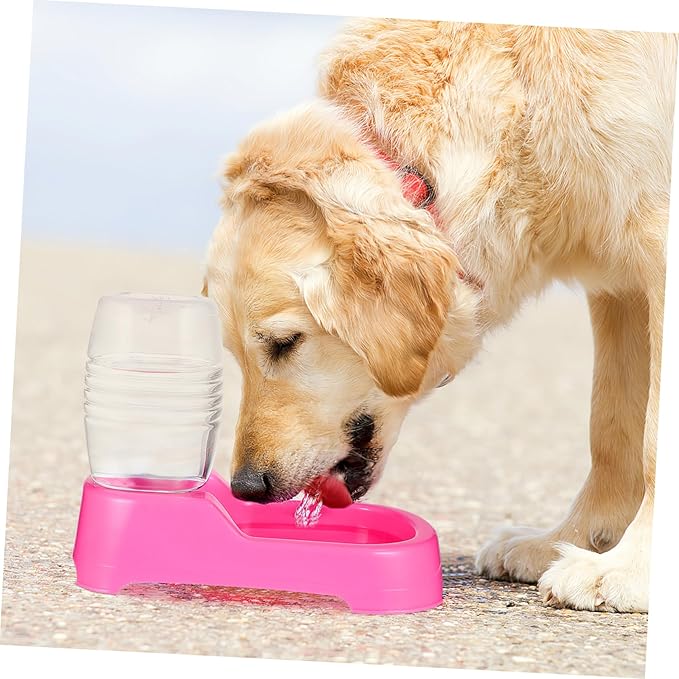 Creative Pet Water Feeder for Dogs and Puppies Automatic Drinking Bowl Safe and Smooth Design for Home and Pet Shops