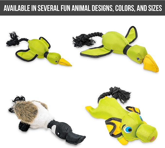 Hyper Pet Flying Series Fetching Dog Toys – Mini Duck Interactive Dog Toy Slingshots Up To 40 ft – Floats on Water