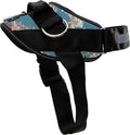 ShawnCo Essential Dog Harness, No-Pull Pet Vest with 3 Leash Clips, No Choke, Reflective, Adjustable and Padded, for Easy Walking and Training for Small, Medium and Large Dogs (Freckle's Garden, M)